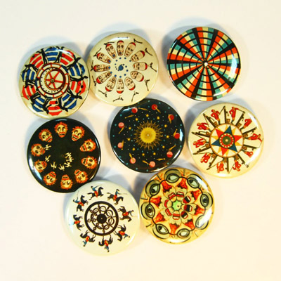 Phenakistoscope pins